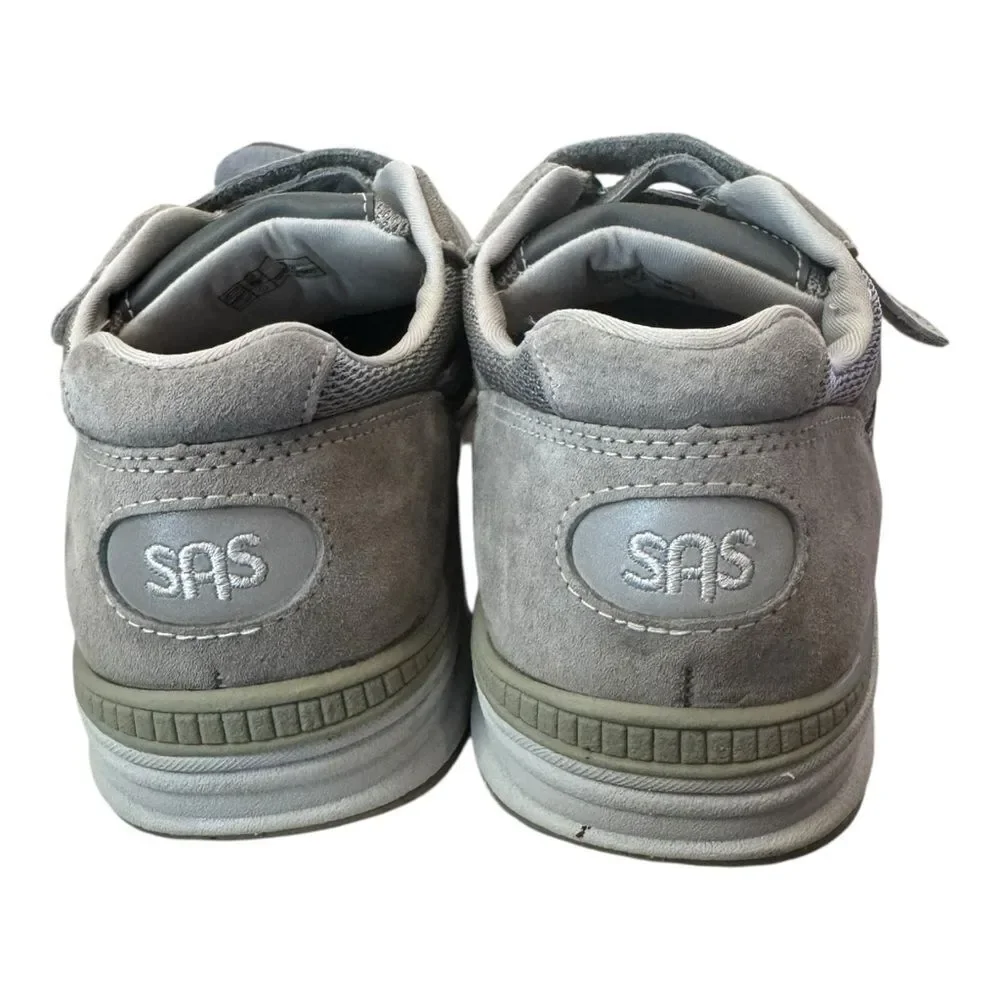 SAS JV Mesh EZ Strap Men's Gray Shoes Sneakers 9